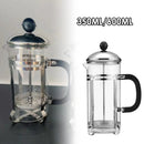 350ml 600ml Stainless Steel Glass French Press Coffee Tea Maker for Home Office - 350ML