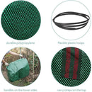 Green Garden Waste Bags with Lids 76 x 67 cm - 3 Pieces