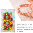 100/200X Iridescent Zip Bags for Food Storage & Holographic Makeup Pouch - 20*30cm 100PCS