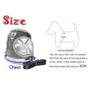 L Size Pet Dog Cat Puppy Soft Leash VEST Mesh Breathe Adjustable Harness Braces Clothes - Pink