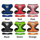 L Size Pet Dog Cat Puppy Soft Leash VEST Mesh Breathe Adjustable Harness Braces Clothes - Red