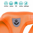 L Size Pet Dog Cat Puppy Soft Leash VEST Mesh Breathe Adjustable Harness Braces Clothes - Red