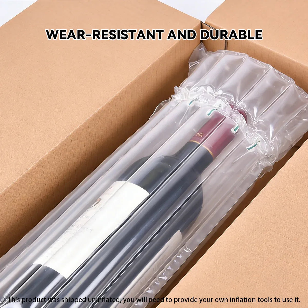 Air Column Protective Bags 100PCS Clear Cushion Packaging for Bottles Electronics - 28cm