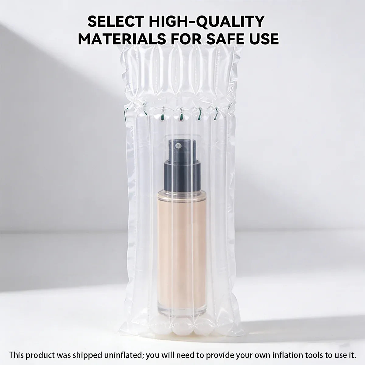 Air Column Protective Bags 100PCS Clear Cushion Packaging for Bottles Electronics - 28cm