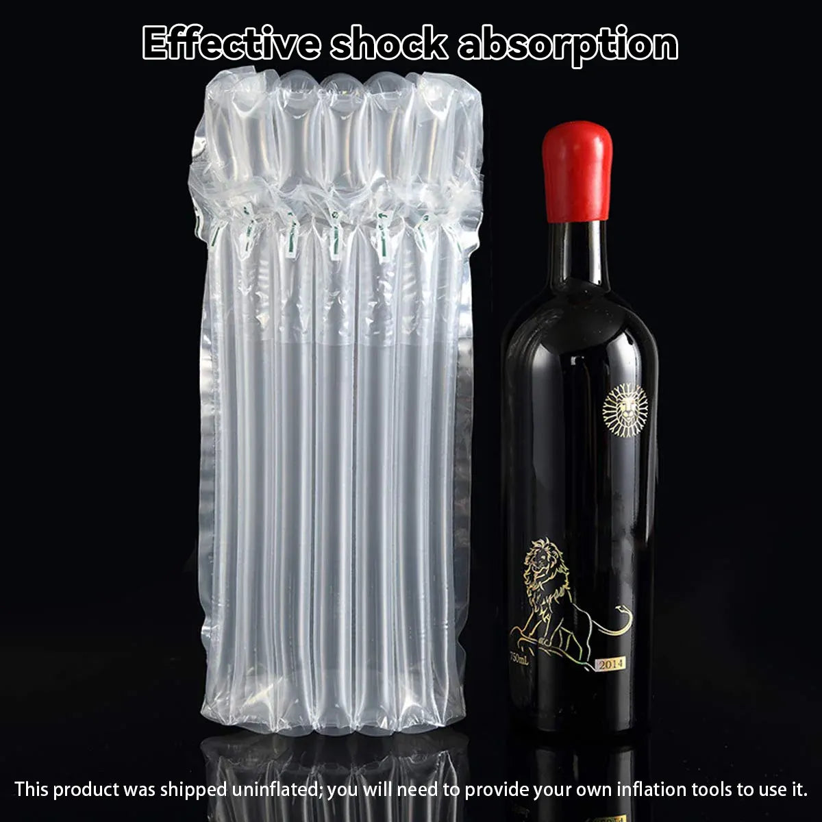 100PCS Air Column Bag Protective Packaging Inflatable Cushion Void Fill