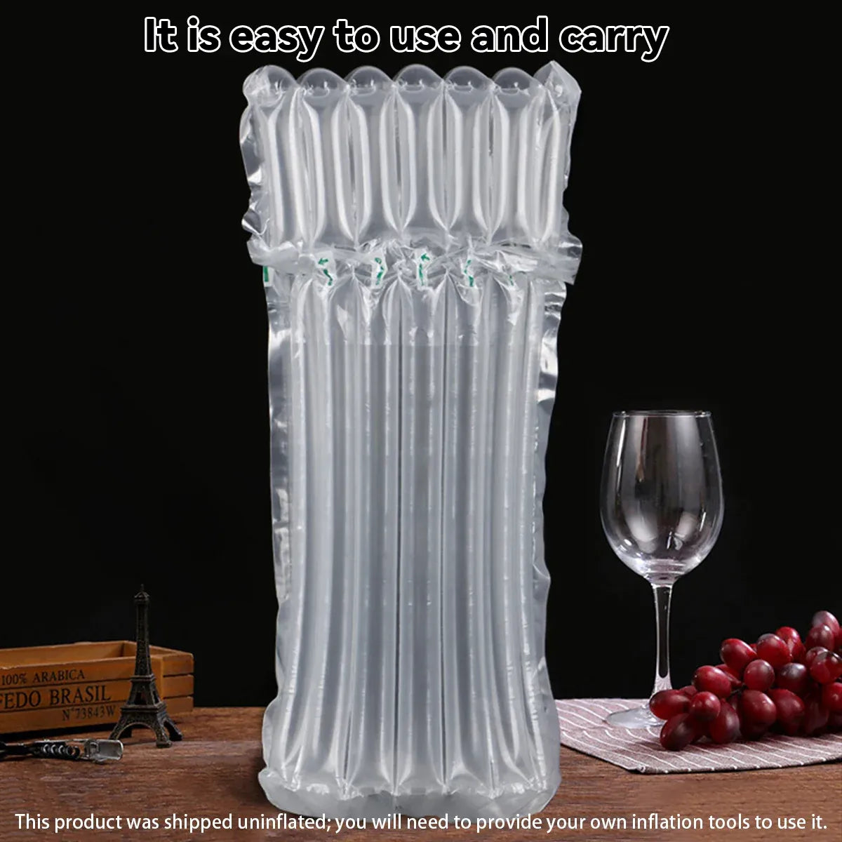 100PCS Air Column Bag Protective Packaging Inflatable Cushion Void Fill