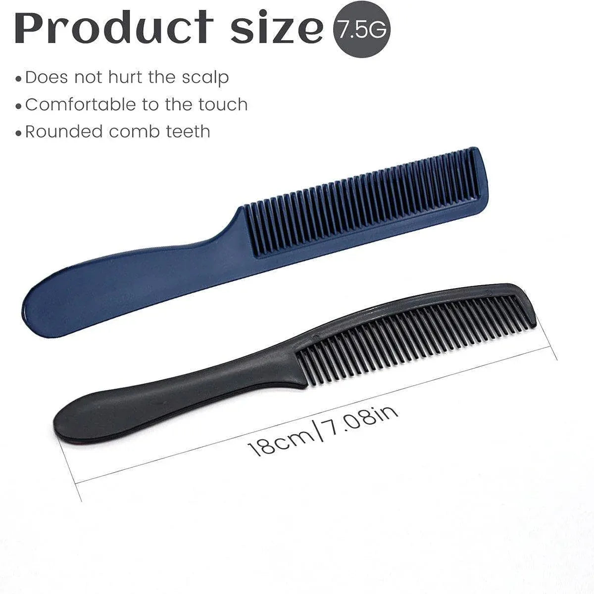 50PCS Individually Wrapped Combs for Hotel Guesthouse and Restaurant Bathroom - Blue