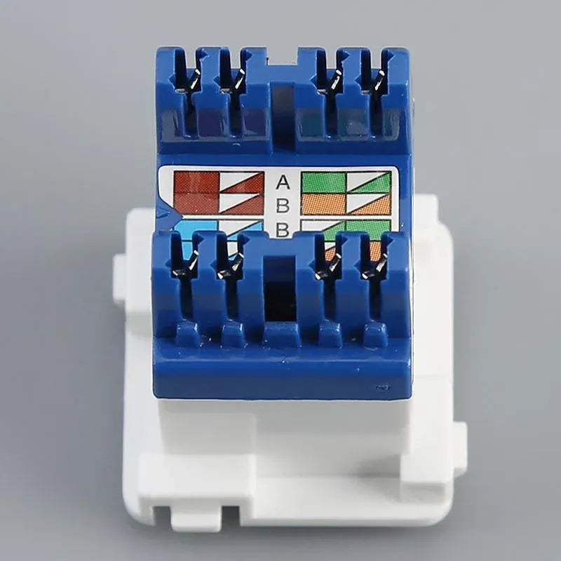 12/24PCS Clipsal Compatible Style CAT6 RJ45 8P8C Network Data Jack Mech Insert - 12PCS