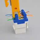 12/24PCS Clipsal Compatible Style CAT6 RJ45 8P8C Network Data Jack Mech Insert - 12PCS