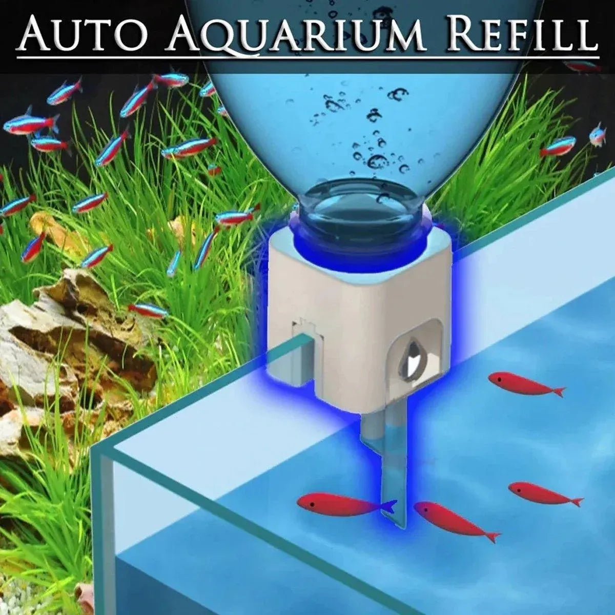 Aquarium Water Level Controller Automatic Fish Tank Replenisher Supplies Kit