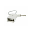 Male Cable Plug Aux Jack 3.5Mm Audio To Usb 2.0 Female Converter Cord Play Mp3