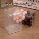 20pcs Transparent Biscuit Box Plastic Cake Box Pastry Dessert Storage Container - 5.5x9.5cm