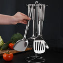 Stainless Steel Thickened 7PCS Kitchen Utensils Set Heat Resistant Cooking Tools