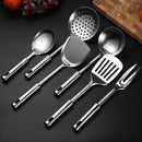 Stainless Steel Thickened 7PCS Kitchen Utensils Set Heat Resistant Cooking Tools