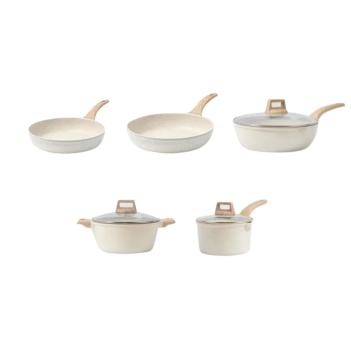 8pcs Cookware Set Cooking Set Non Stick for Home Kitchen Restaurant Daily