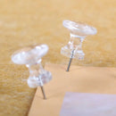200pcs Office Bulletin Cork Board Accessories Staples Clip Pegs Push Pins