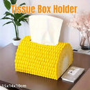 Corn Shape Tissue Box Paper Dispenser Decorative Napkin Holder for Home Office
