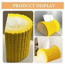 Corn Shape Tissue Box Paper Dispenser Decorative Napkin Holder for Home Office