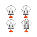 Angle Clamp Set 4pcs 90-Degree Adjustable L Shape Corner Woodworking Position - Closed style
