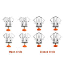 Angle Clamp Set 4pcs 90-Degree Adjustable L Shape Corner Woodworking Position - Closed style