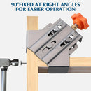 Angle Clamp Set 4pcs 90-Degree Adjustable L Shape Corner Woodworking Position - Closed style