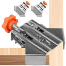 Angle Clamp Set 4pcs 90-Degree Adjustable L Shape Corner Woodworking Position - Closed style
