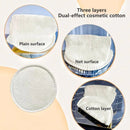 300pcs Round Makeup Remover Cotton Pads Soft Reusable Facial Cleansing Wipes