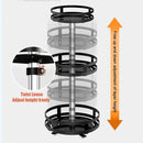 Kitchen Rotating Spice Rack Triple Layer Countertop Organizer Storage Shelf - Double Layer