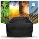 Barbecue Oven Cover Dust Rain Sun Shield Outdoor Barbecue Protective Cover USE