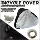 Large Bikes Cover Outdoor Rain Sun Protector for Bicycle Dustproof Waterproof