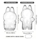 Toy Protective Case Transparent Pack Clear Dustproof Accessory Storage Cover