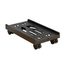 Computer Host Telescopic Bracket Base Chassis Tray Pulley Heightening Rack - Black