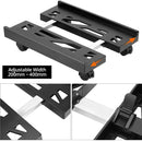 Computer Host Telescopic Bracket Base Chassis Tray Pulley Heightening Rack - White