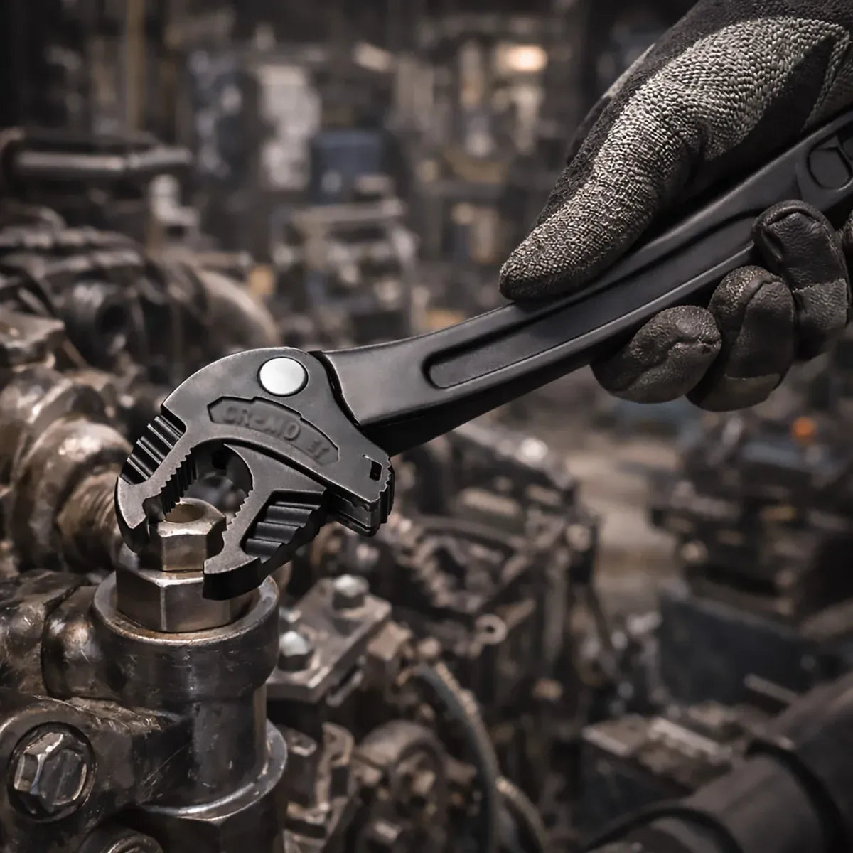 Crab Claw Multifunction Adaptive Wrench Self-Adjusting Ratchet