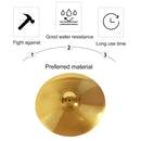16 Inch Alloy Jazz Drum Cymbal Percussion Instrument High Resonance Durable