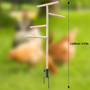 Chicken Climbing Ladder Rack Play Sleep Stand for Poultry Rabbit Small Animal