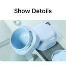 10PCS Square Lightproof Cream Jars Cosmetics Containers Skincare Lotion Makeup Jars - Pink 50ml