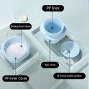 10PCS Square Lightproof Cream Jars Cosmetics Containers Skincare Lotion Makeup Jars - Pink 50ml