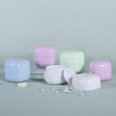 10PCS Square Lightproof Cream Jars Cosmetics Containers Skincare Lotion Makeup Jars - Pink 50ml