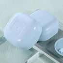10PCS Square Lightproof Cream Jars Cosmetics Containers Skincare Lotion Makeup Jars - Pink 50ml