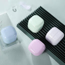 10PCS Square Lightproof Cream Jars Cosmetics Containers Skincare Lotion Makeup Jars - Pink 50ml