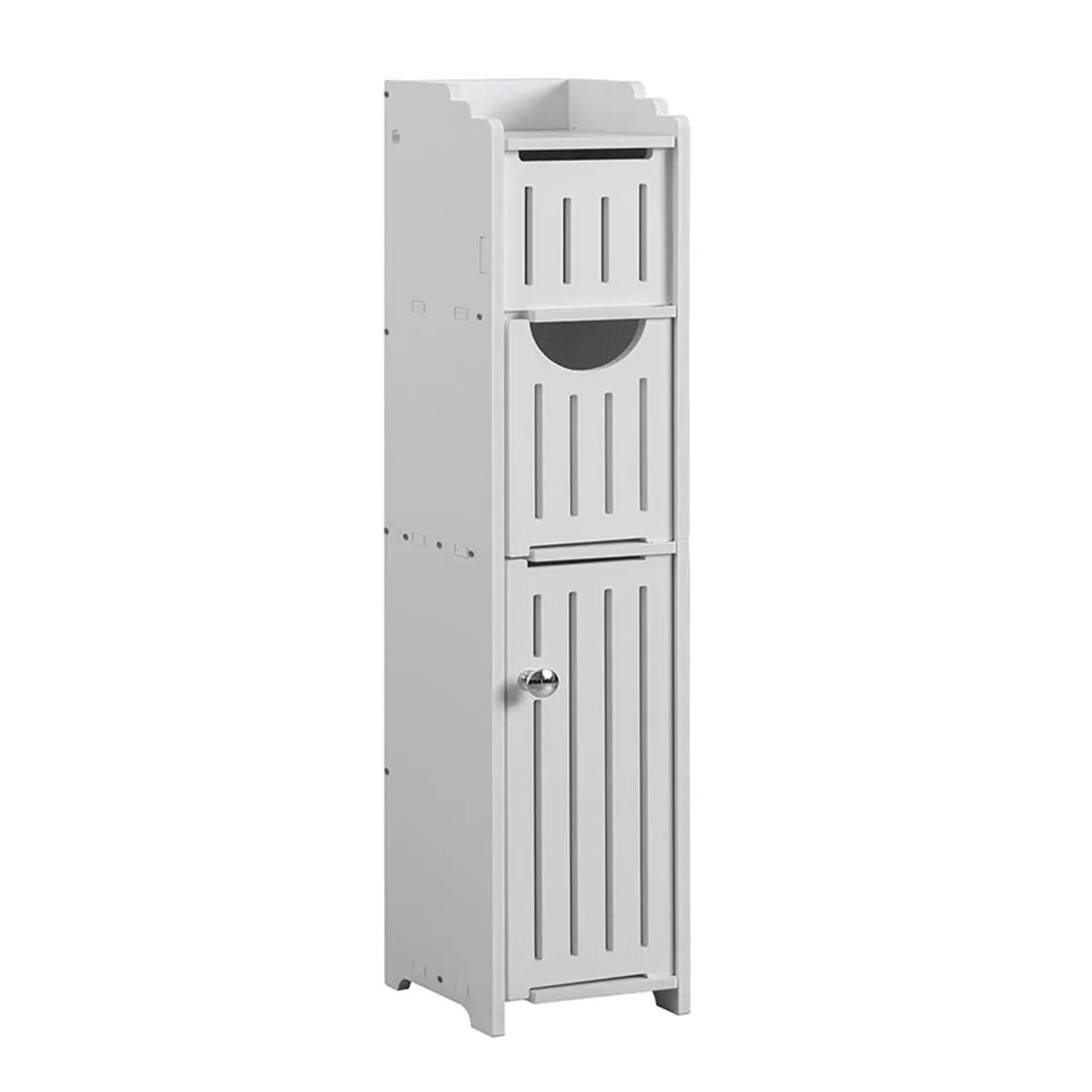 Bathroom Gap Shelf Multi-layer Storage Cabinet Toilet Organizer Restroom Rack