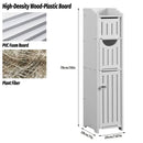 Bathroom Gap Shelf Multi-layer Storage Cabinet Toilet Organizer Restroom Rack