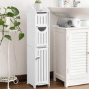 Bathroom Gap Shelf Multi-layer Storage Cabinet Toilet Organizer Restroom Rack