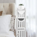 Bathroom Gap Shelf Multi-layer Storage Cabinet Toilet Organizer Restroom Rack