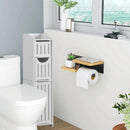 Bathroom Gap Shelf Multi-layer Storage Cabinet Toilet Organizer Restroom Rack