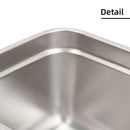 3500ml Stainless Steel Lunch Box Food Storage Container Meal Prep Crisper