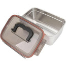 3500ml Stainless Steel Lunch Box Food Storage Container Meal Prep Crisper