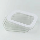 Food Grade Transparent Plastic Freezer Storage Box With Lid For Kitchen Fridge