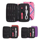 11 In 1 Led Light Up Crochet Hooks Set - Red